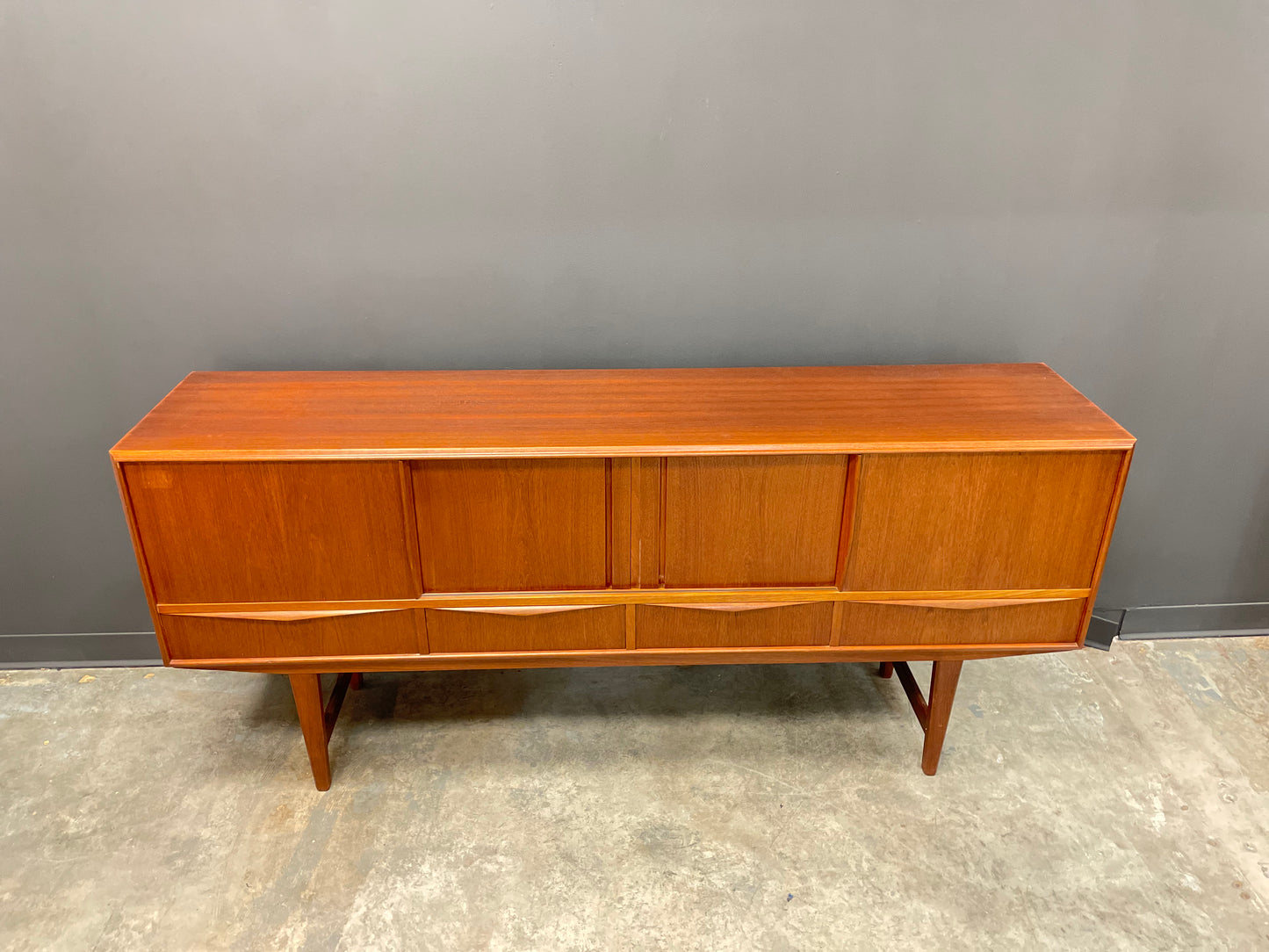 E.W. Bach Teak Credenza