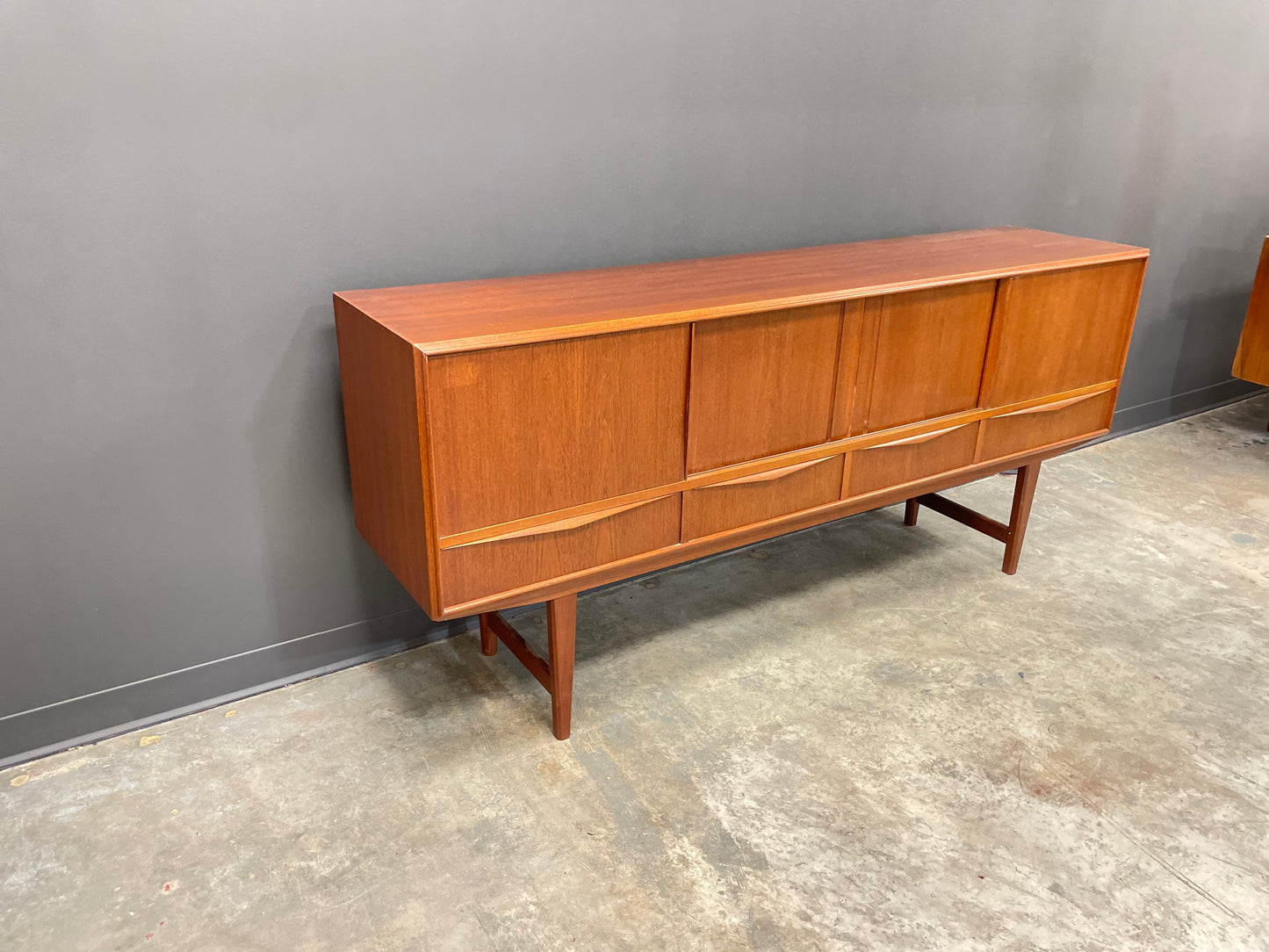 E.W. Bach Teak Credenza