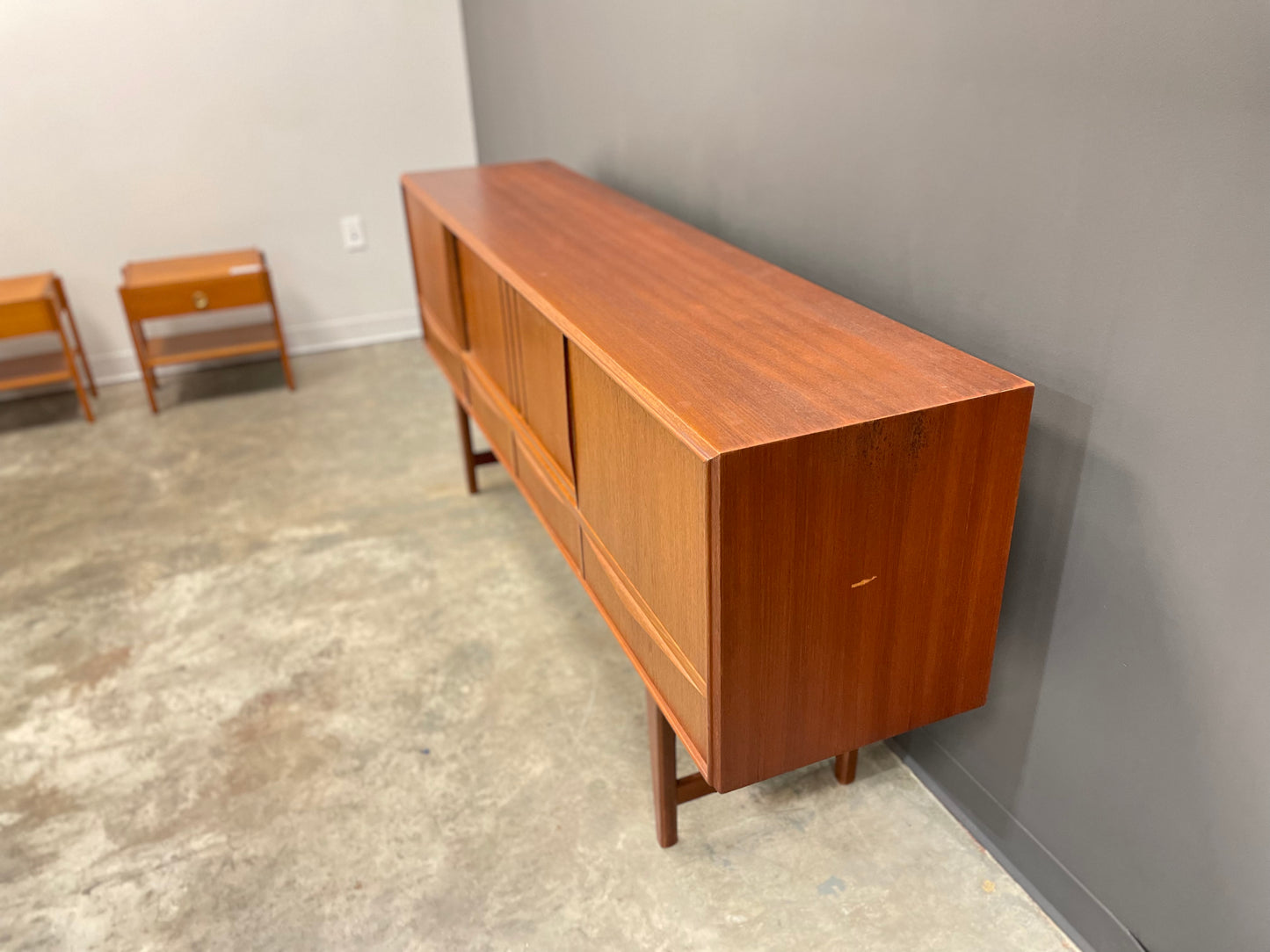 E.W. Bach Teak Credenza