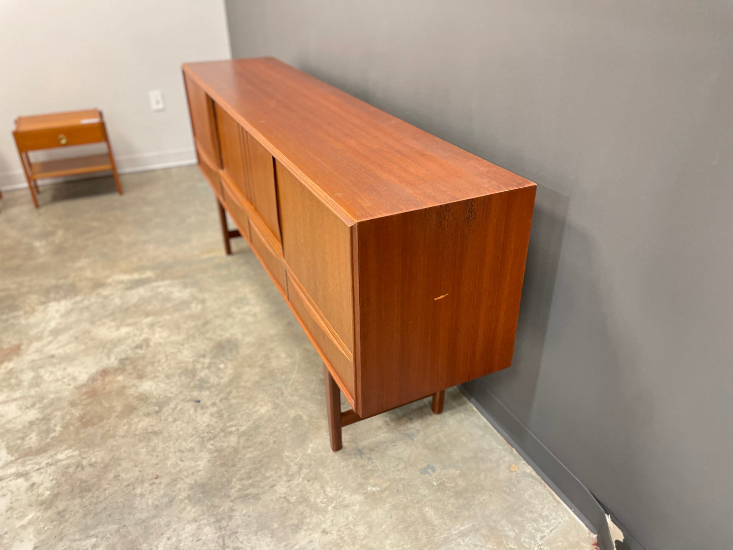 E.W. Bach Teak Credenza