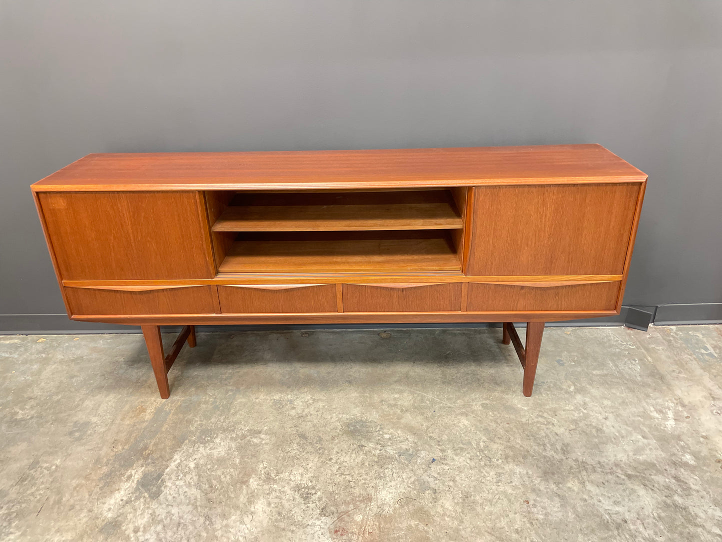 E.W. Bach Teak Credenza