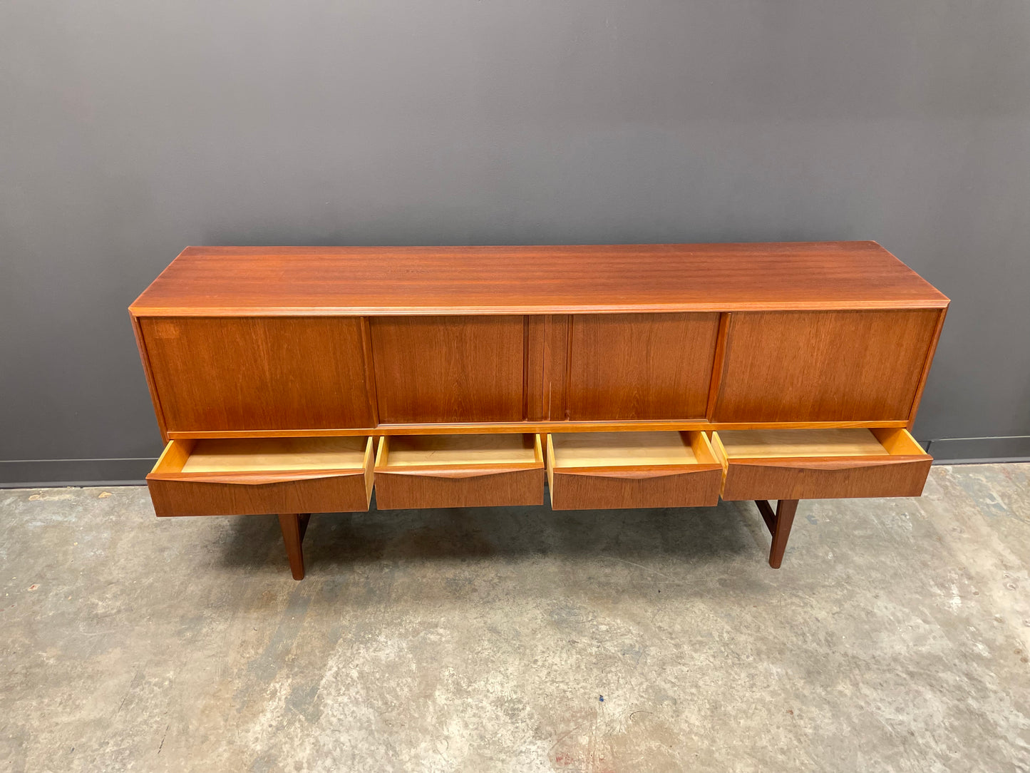 E.W. Bach Teak Credenza