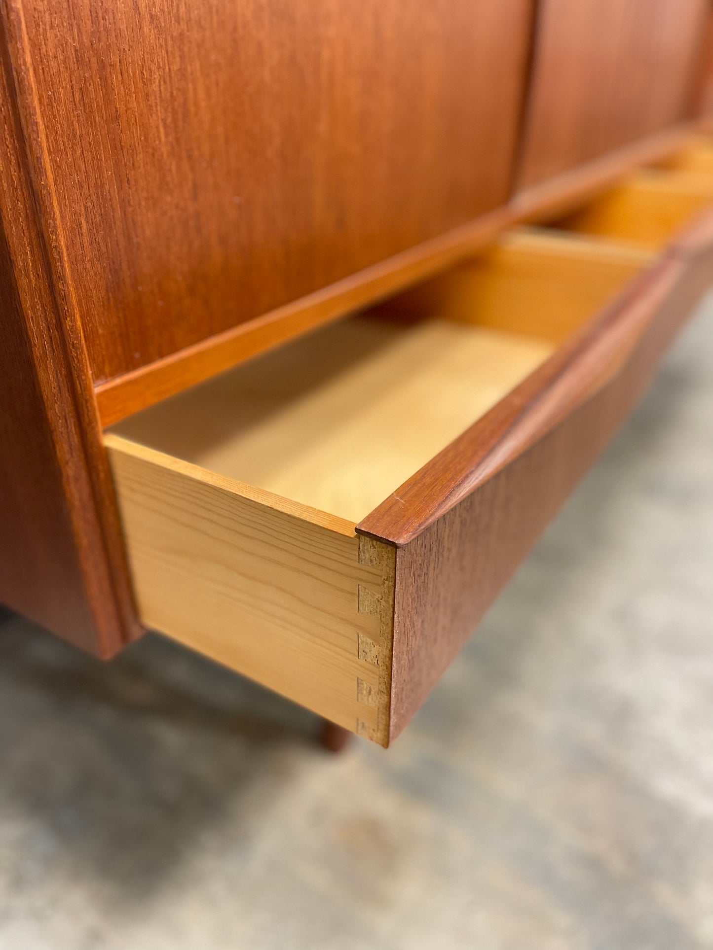 E.W. Bach Teak Credenza