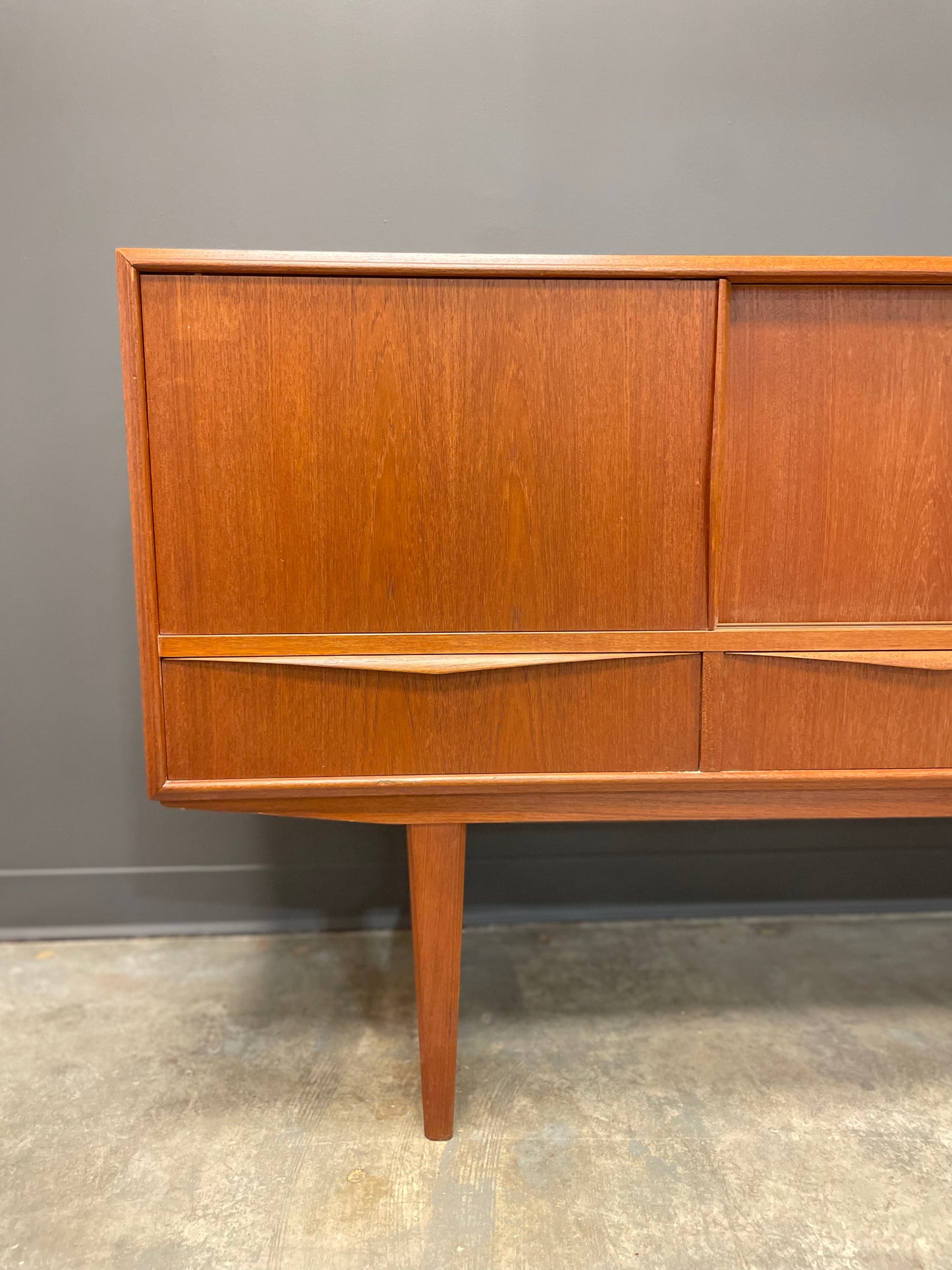 E.W. Bach Teak Credenza