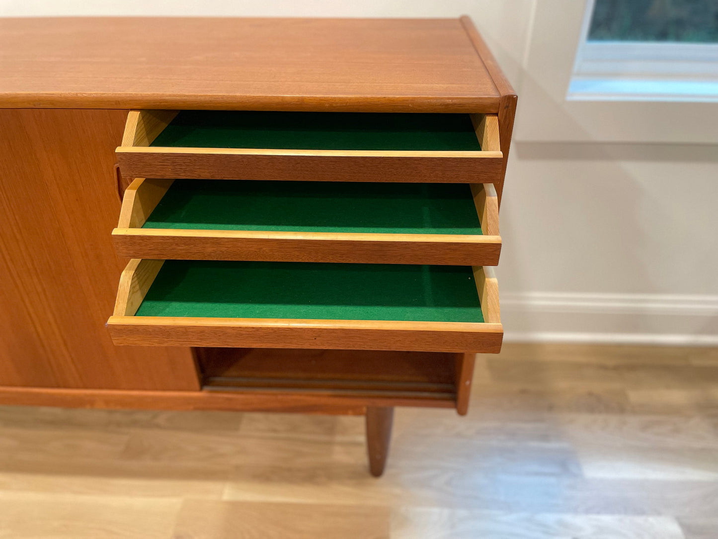 Danish Teak Credenza